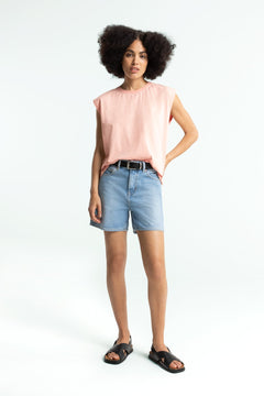 Aricia Top Peachy Keen Washed