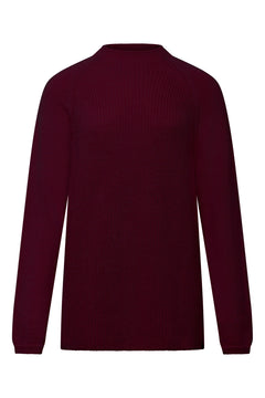 Katty Fine Merino Wool Jumper Walnut Brown