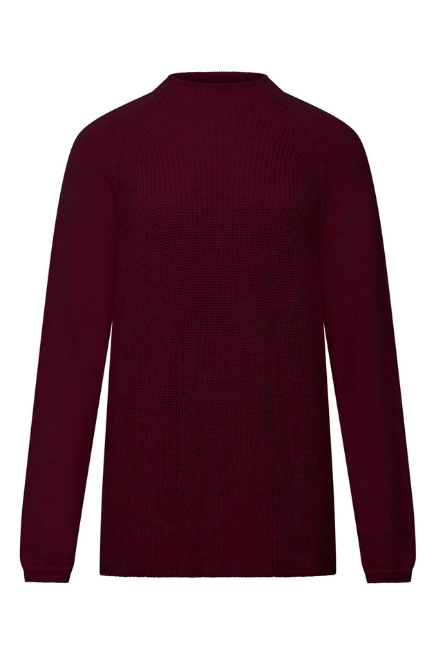 KATTY Merino Wool Jumper - Walnut