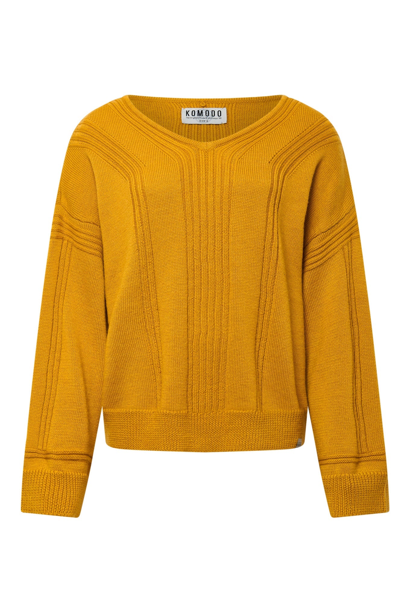 Komodo Anya merino sweater, back view