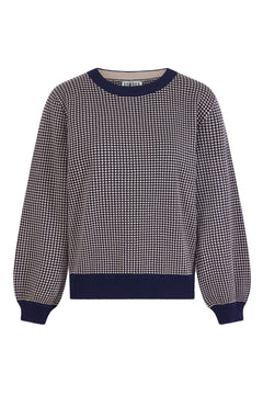 Hope Organic Cotton Jumper Navy