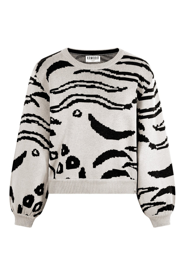 Tiger Broek Winter White