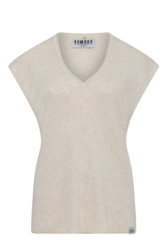 Polly Cotton Top Ivory White