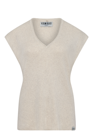 Polly Cotton Top Ivory White