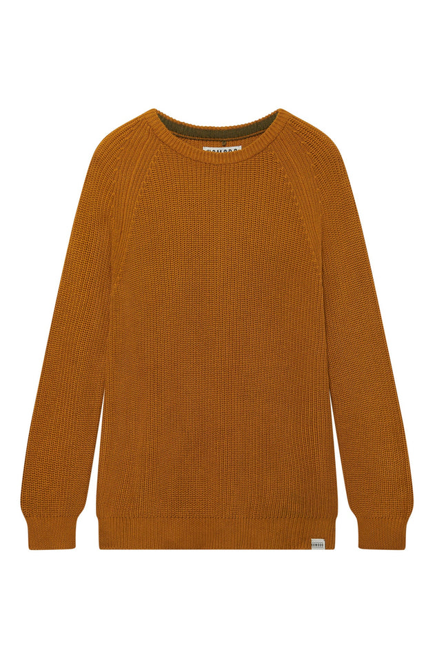 Sergio Organic Cotton Jumper Mustard