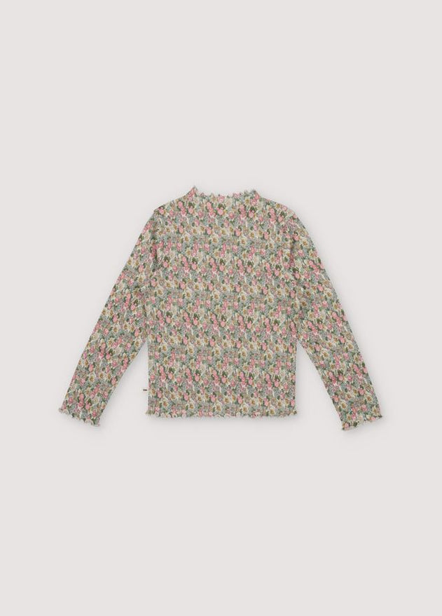 Singapore Kids' Long Sleeve Aquarelle Garden Green