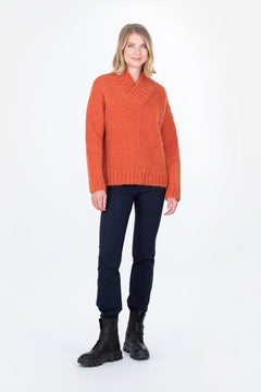 Kaamos Knit Sweater Orange