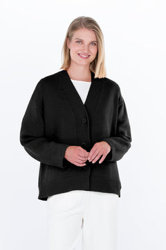 Karviainen Cardigan Black