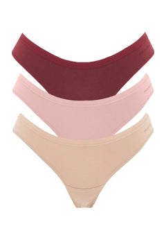 Kavinn Tanga Underpants 3-Pack Mixed