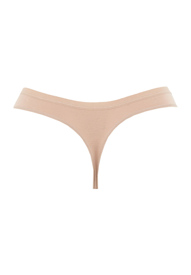 Kavinn Tanga Underpants 3-Pack Beige