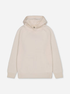 Kids' Cashmere Hoodie Ivory