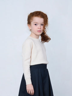 Kids' Cashmere Sweater Ivory