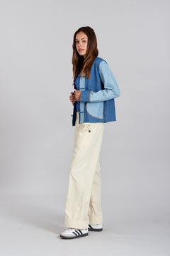 Nelly Cotton Jacket Blue