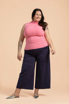 Rib Top Tulip Pink