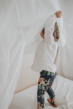 Blue Blossom -legging