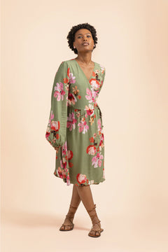 Wrap Dress Cherry Blossom