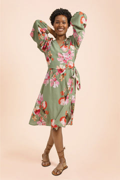 Wrap Dress Cherry Blossom