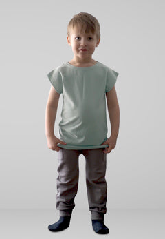 Kids' Merino T-shirt Mint