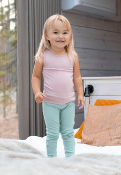 Kids' Merino Top Rosa