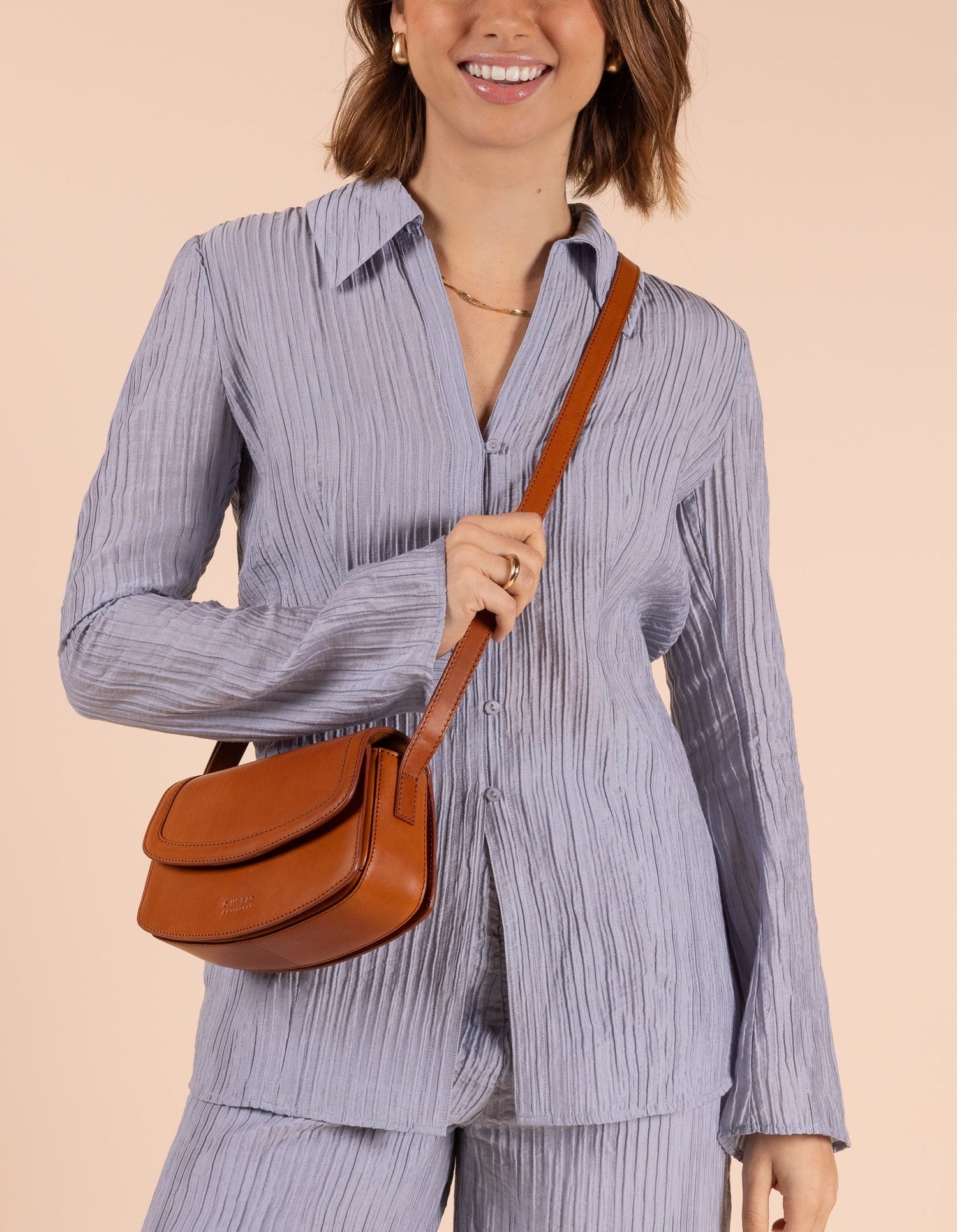 Kendalini Tas Cognac