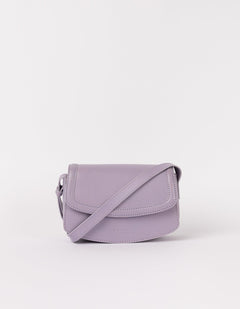Kendalini Classic Leather Bag Lavender