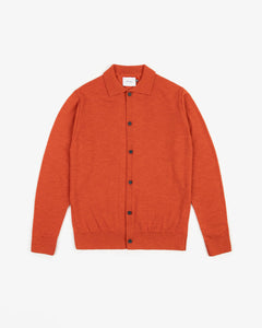 Knit Shirt Burned Orange