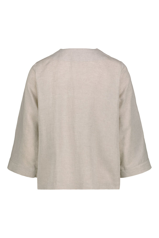 Korppoo Shirt Natur Beige