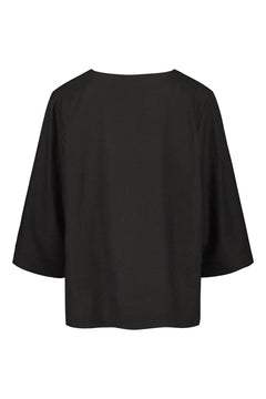 Korppoo Linen Shirt Black