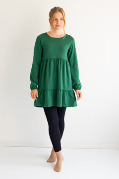 Women's Melli EcoDesign Layered Tunic Green