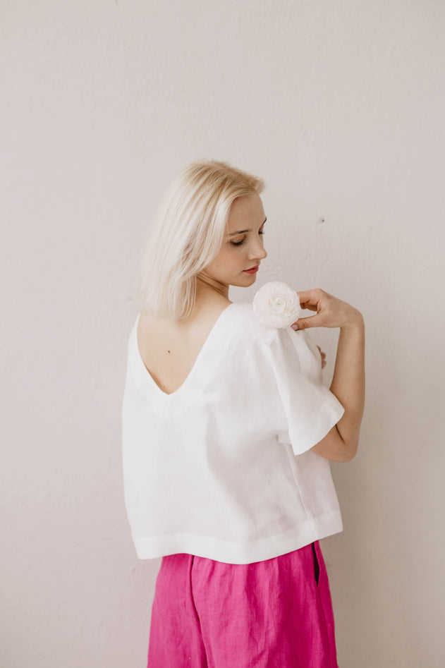 Vytė Linen Top