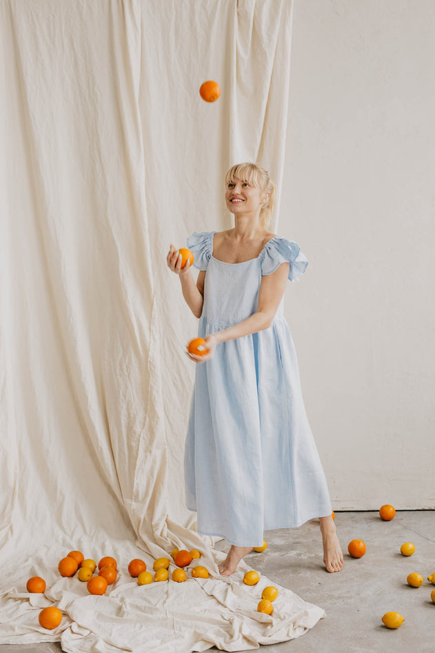 Ona Linen Dress