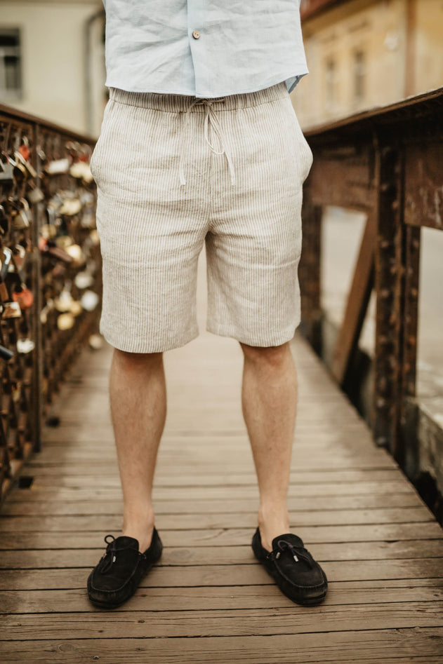 Tiklis Men's Linen Shorts