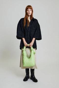 Biwa Puffy Mini Bag Lime