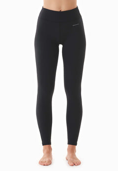 Lenna High Waist Organic Cotton Leggings Black