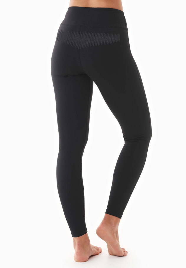 Lenna High Waist Organic Cotton Leggings Black