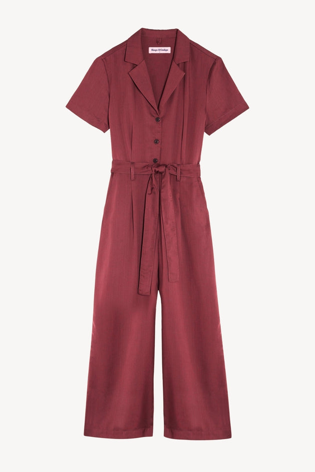 Leonor Jumpsuit Ruby Wine