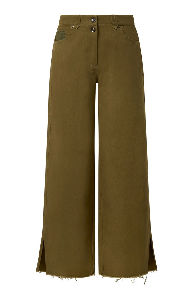 Ranger Organic Cotton Trousers Light Green