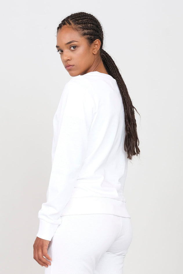 Women's Crewneck Sweatshirt White