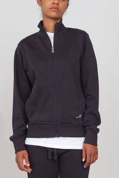 Women's Sweatshirt With A Zipper Blue