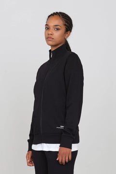 Women's Sweatshirt With A Zipper Black