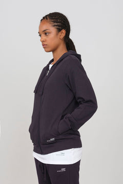 Women's Hoodie With A Zipper Blue