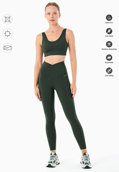 LIBBY High Waist Leggings Green