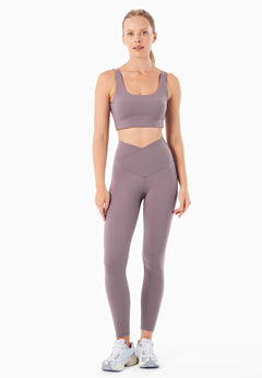 LIBBY High Waist Leggings Lilac Purple