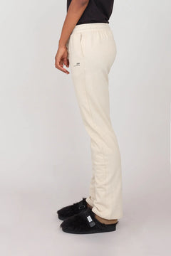 Women's Straight Gauzy Joggers Ecru