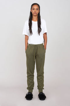 Women's Gauzy Joggers Military Green