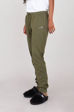 Women's Gauzy Joggers Military Green