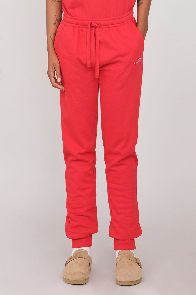 Women's Gauzy Joggers Red