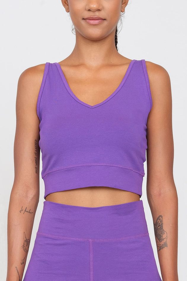 Sports Top Violet