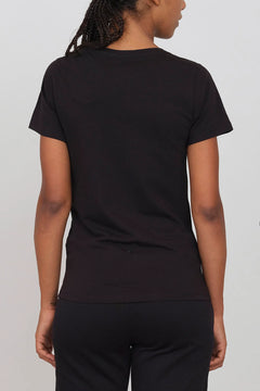 Women's Crewneck T-Shirt Black