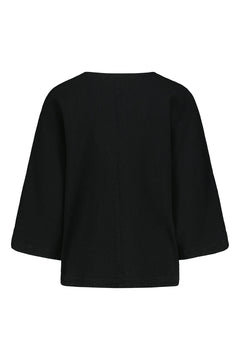 Lappo Linen-Cotton Shirt Raven Black